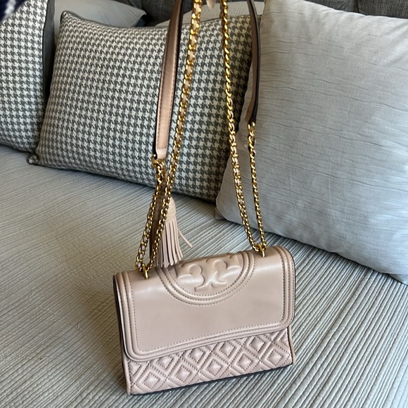 Tory Burch Blush Nude Crossbody Purse - Dust-bag Included - Picture 4 of 5